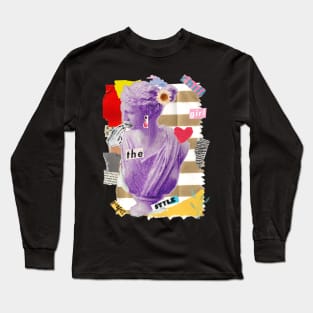 Paper cut design Long Sleeve T-Shirt